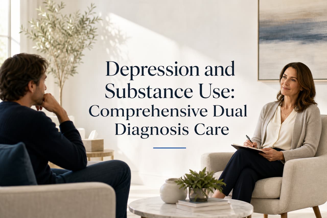 Depression and Substance Use: Comprehensive Dual Diagnosis Care