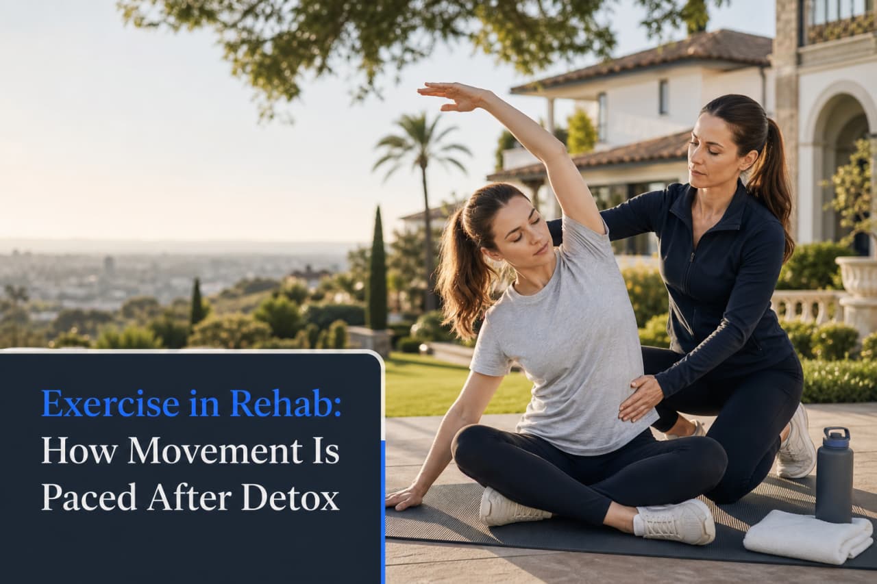 Exercise in Rehab: How Movement Is Paced After Detox