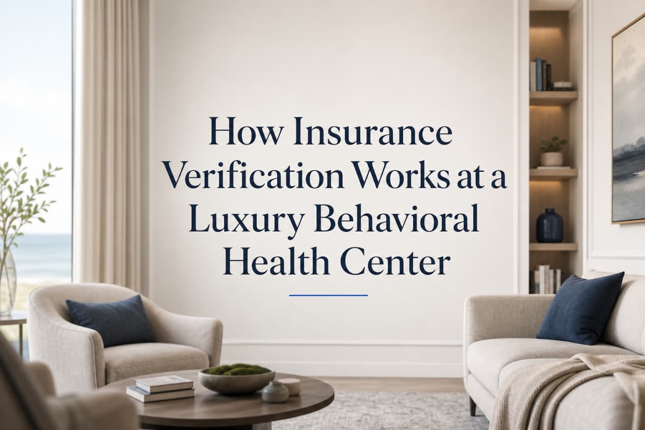 How Insurance Verification Works at a Luxury Behavioral Health Center