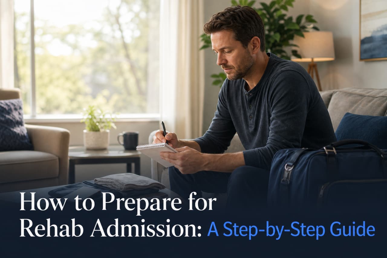 How to Prepare for Rehab Admission: A Step-by-Step Guide
