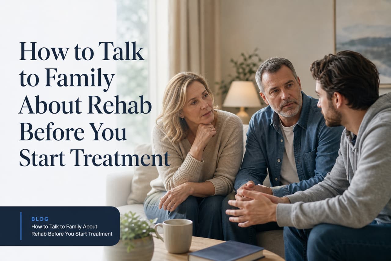 How to Talk to Family About Rehab Before You Start Treatment