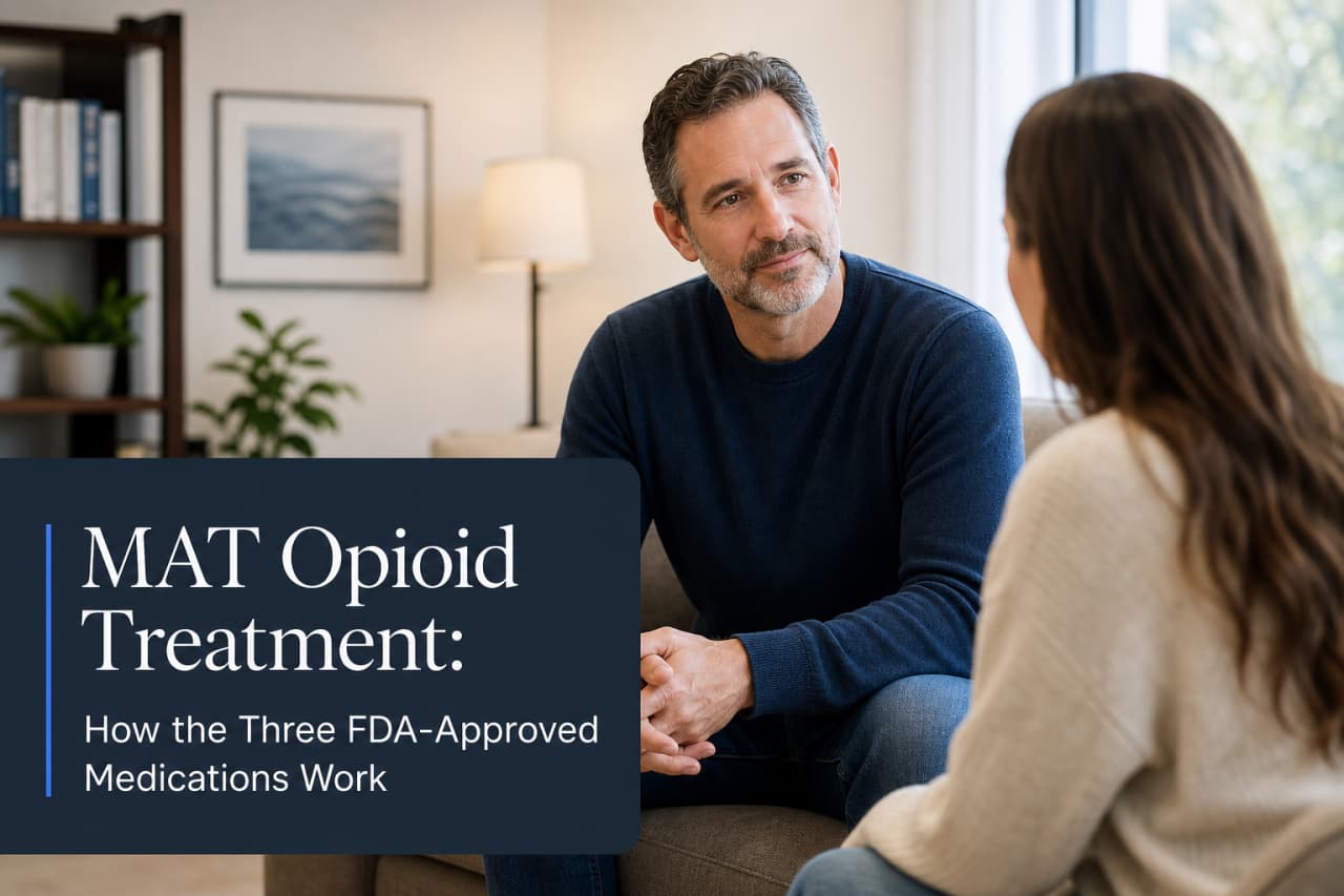 MAT Opioid Treatment: How the Three FDA-Approved Medications Work