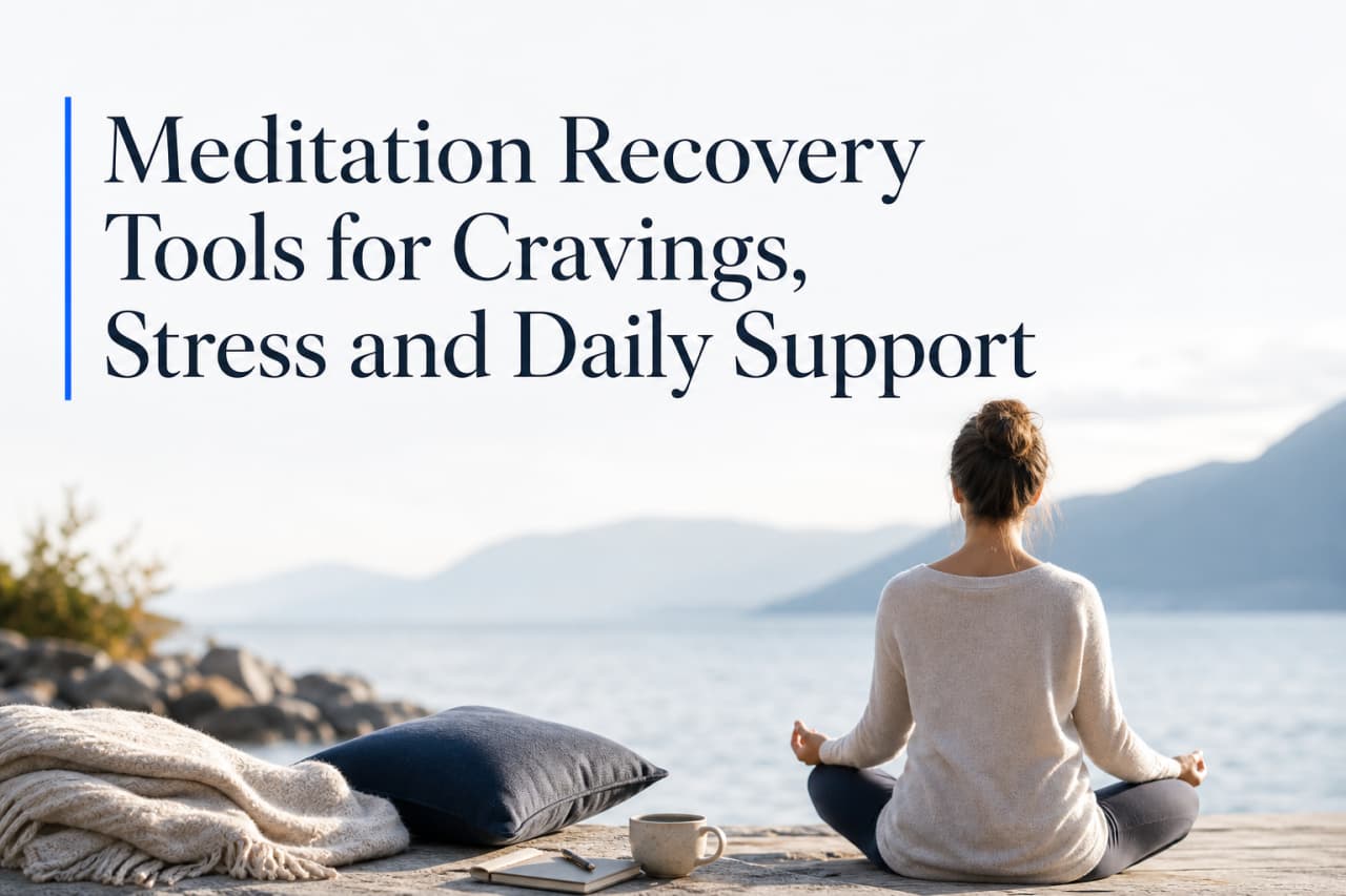 Meditation Recovery Tools for Cravings, Stress and Daily Support