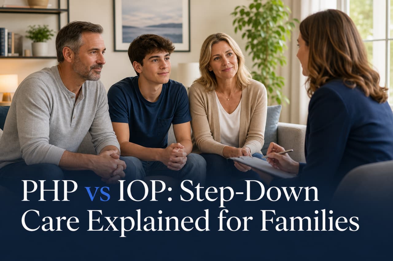 PHP vs IOP: Step-Down Care Explained for Families