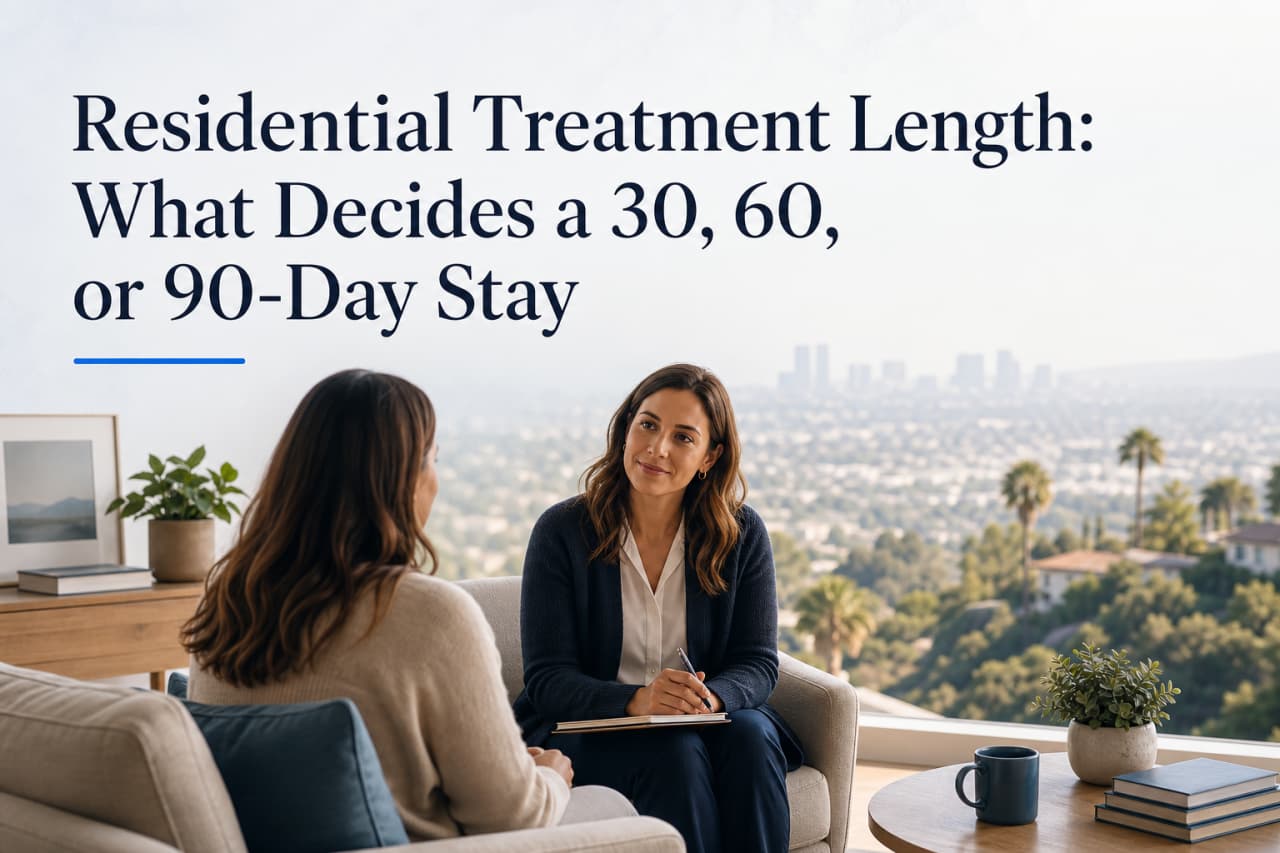 Residential Treatment Length: What Decides a 30, 60, or 90-Day Stay