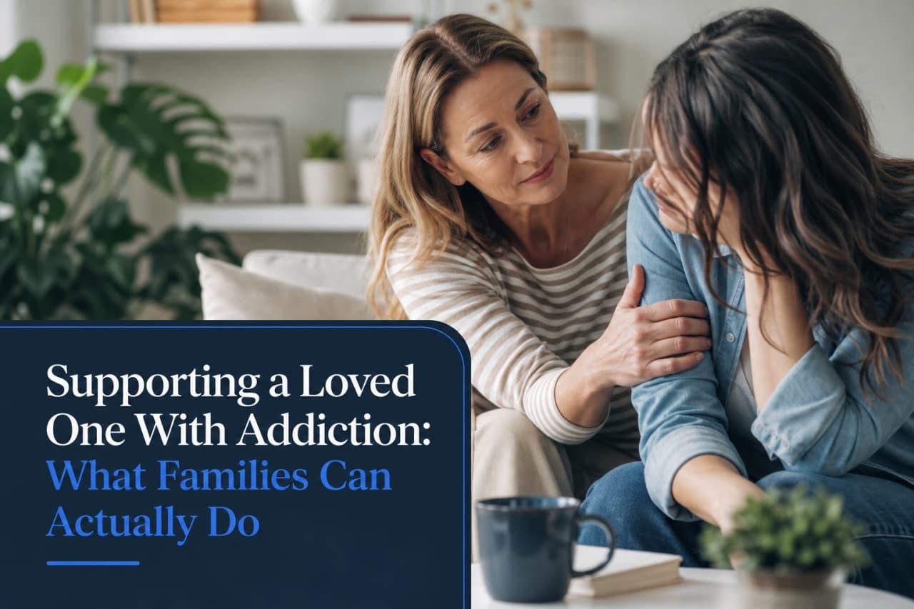 Supporting a Loved One With Addiction: What Families Can Actually Do
