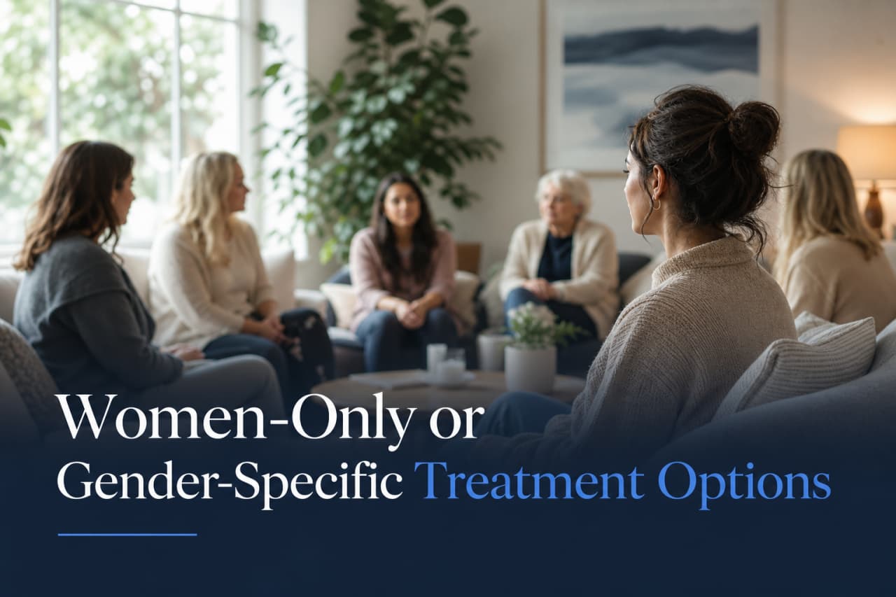 Women-Only or Gender-Specific Treatment Options